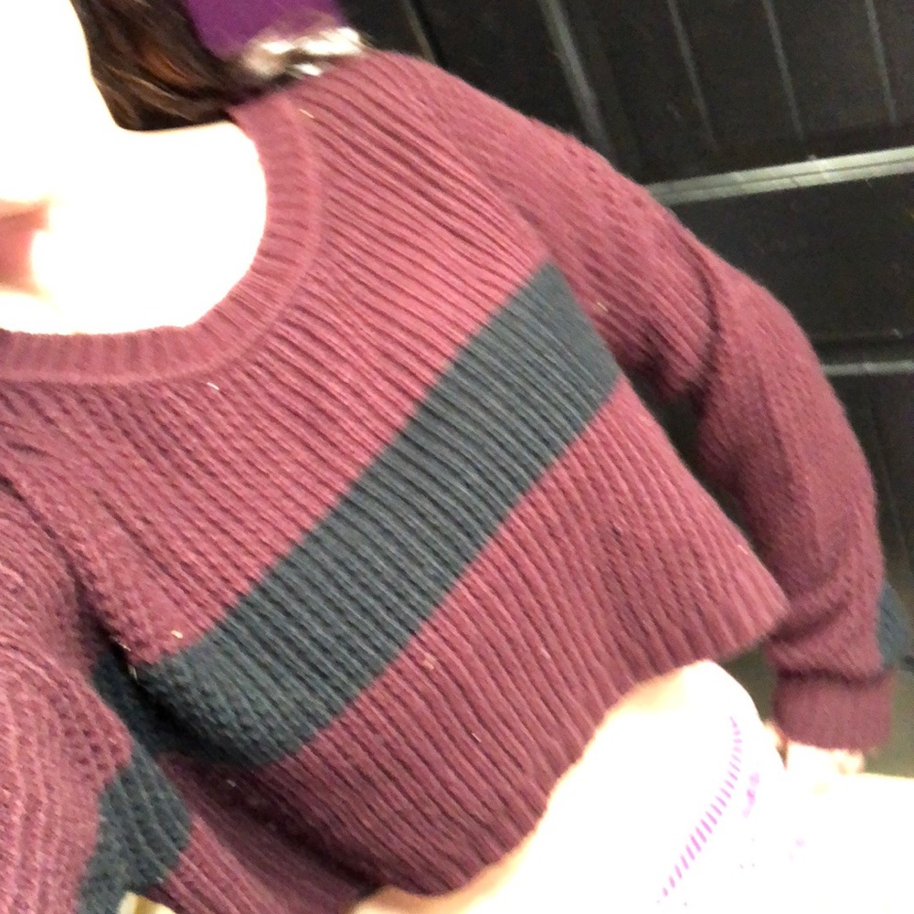 Crop top sweater worn once